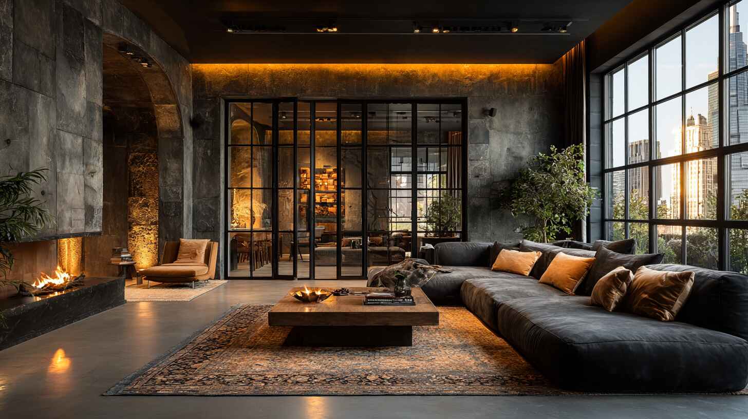 Перегородки в стиле лофт — современное решение для зонирования пространства