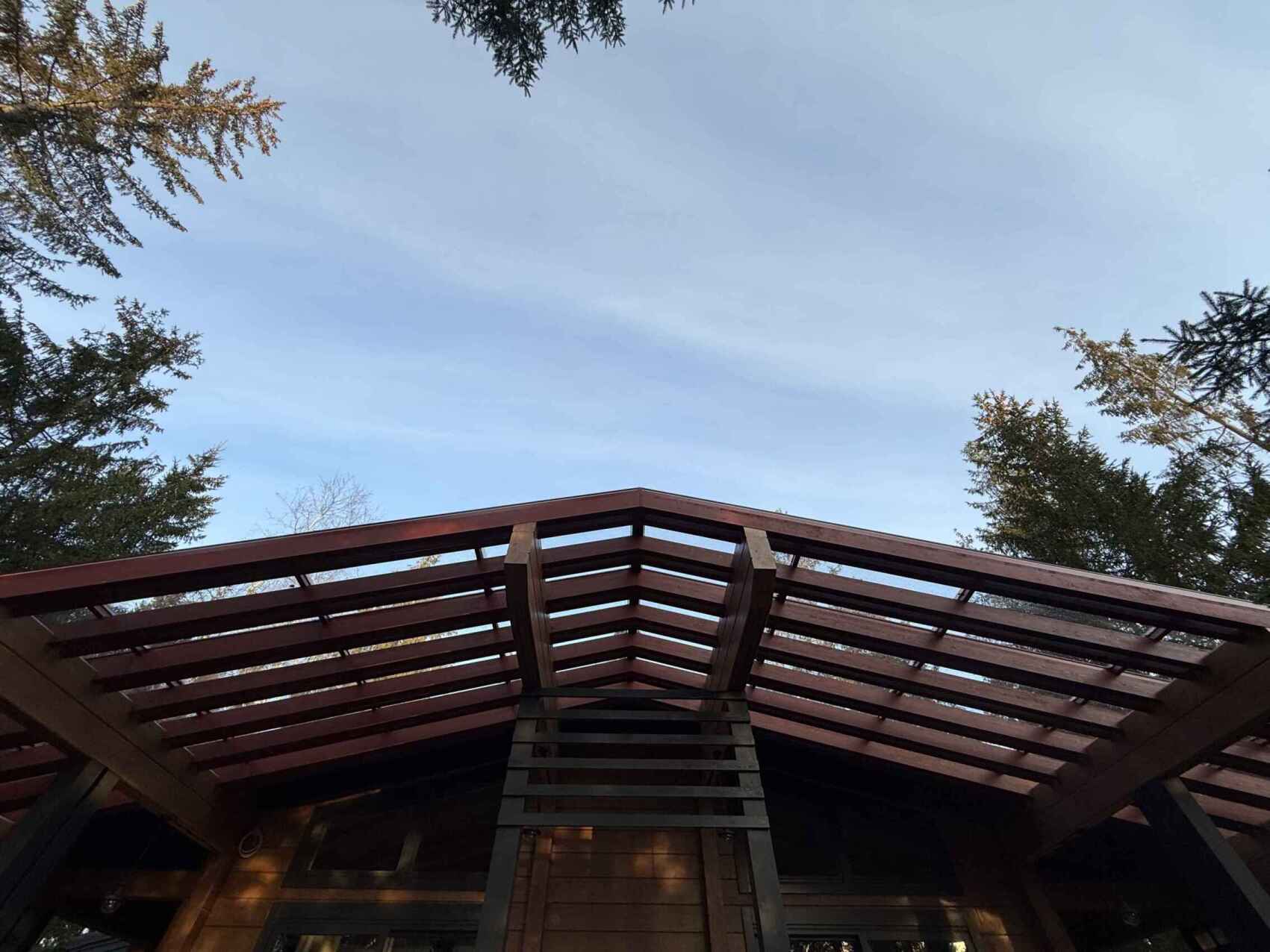 Прозрачная крыша