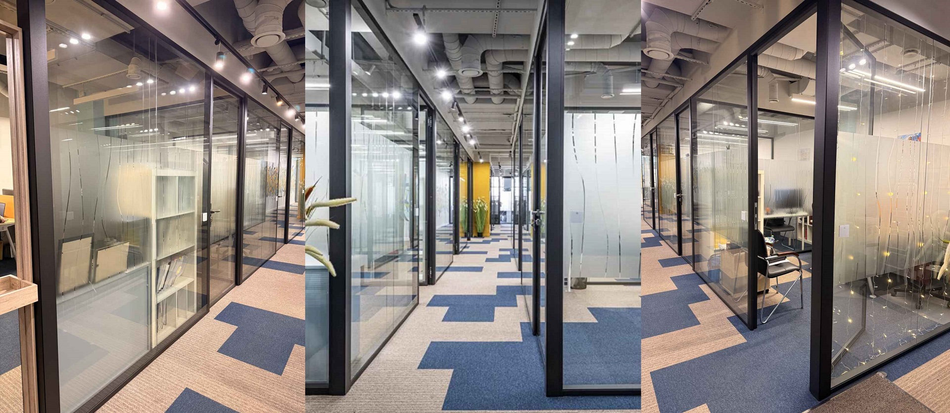 Каркасные офисные перегородки