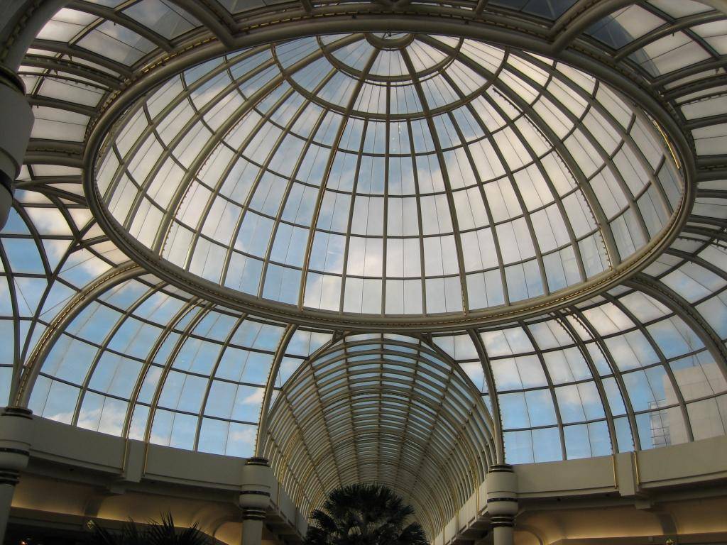 купол из стекла