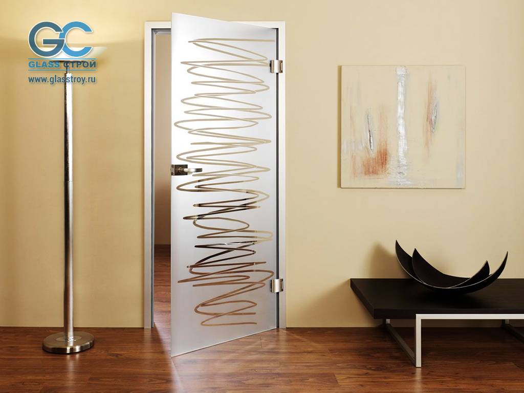 Межкомнатные двери из стекла