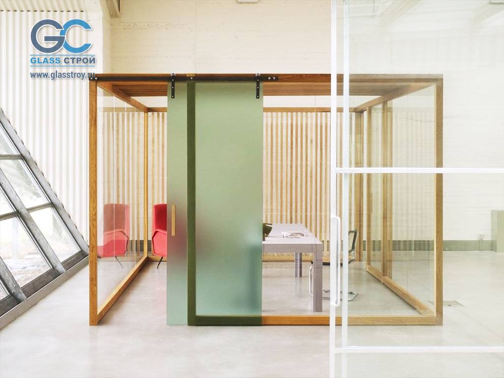 Кабинет руководителя в стиле open space