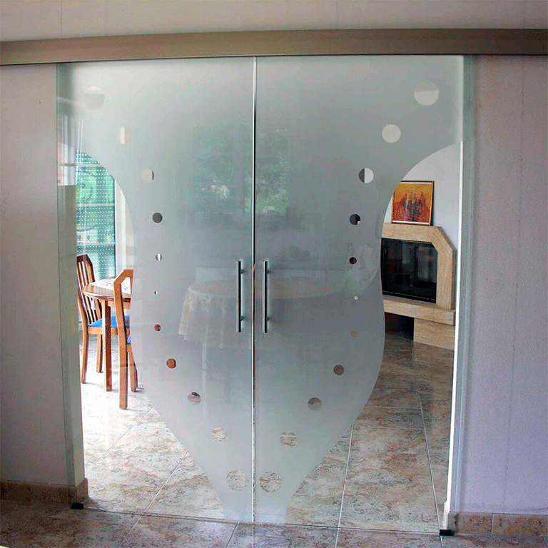  стеклянные двери на заказ москва
