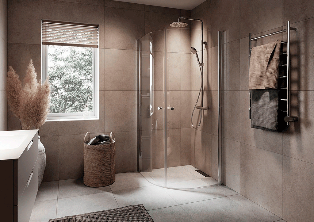 двери стеклянные полностью