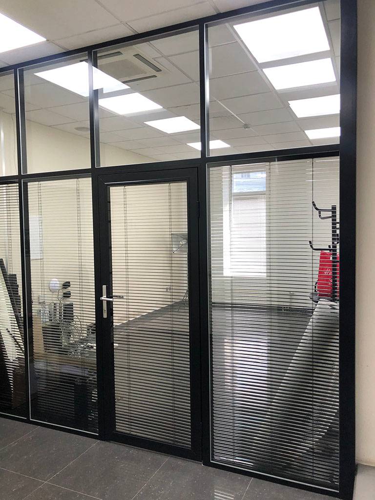 Каркасные офисные перегородки