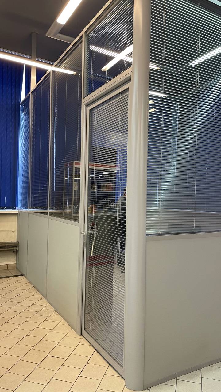 Комбинированные перегородки