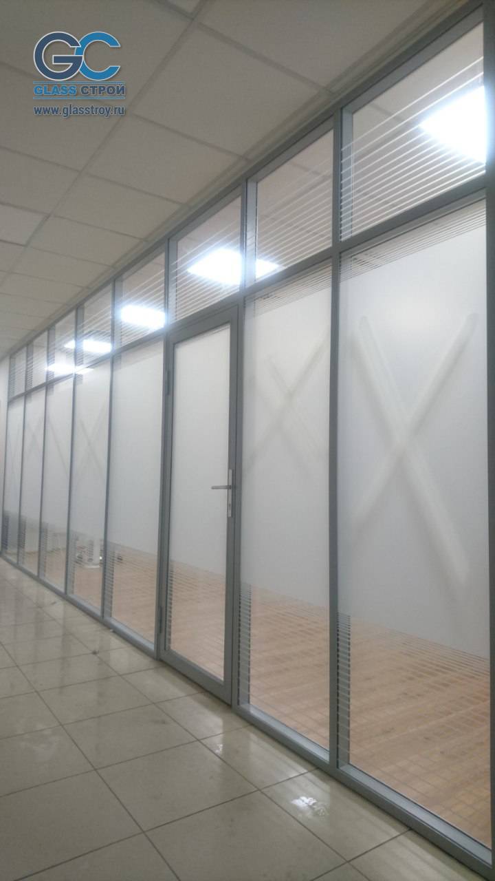 Система стеклянных перегородок