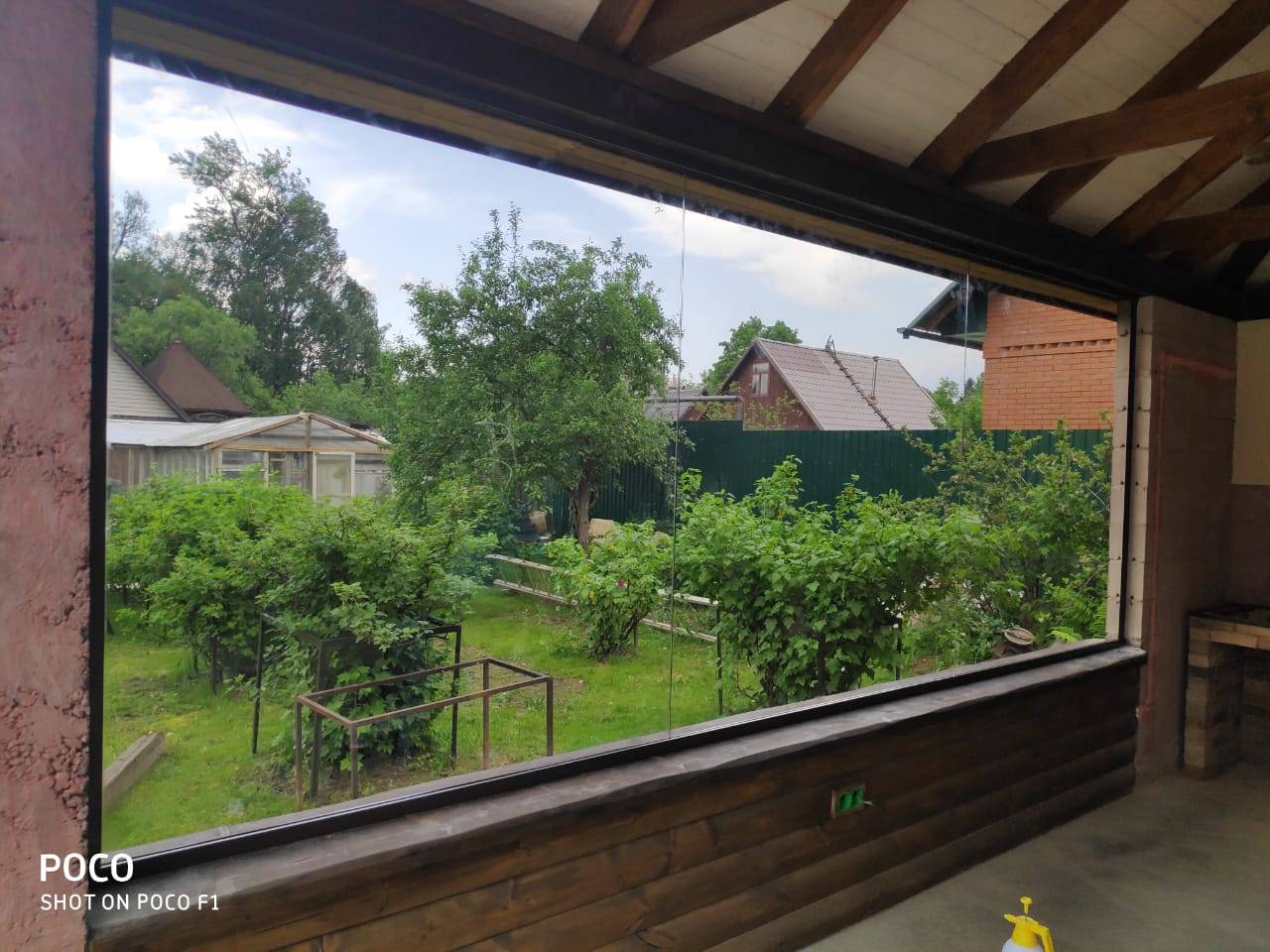 Каленые стекла для беседок
