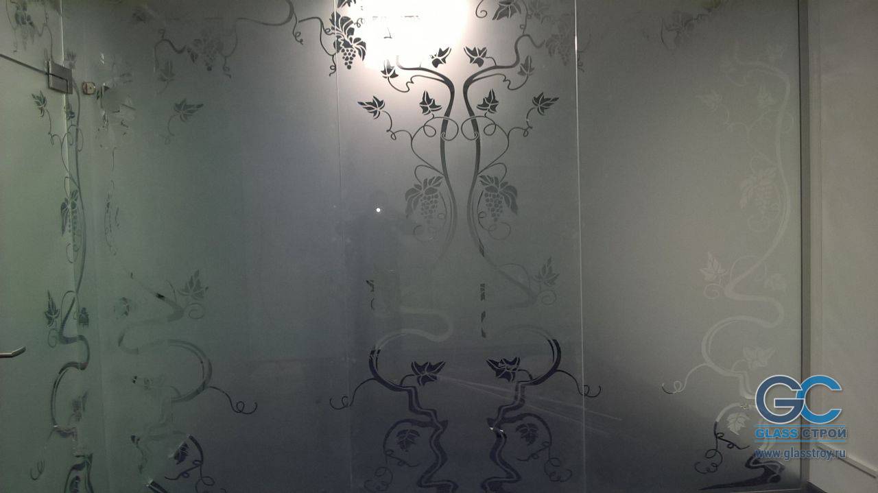 Эксклюзивный рисунок на стекле