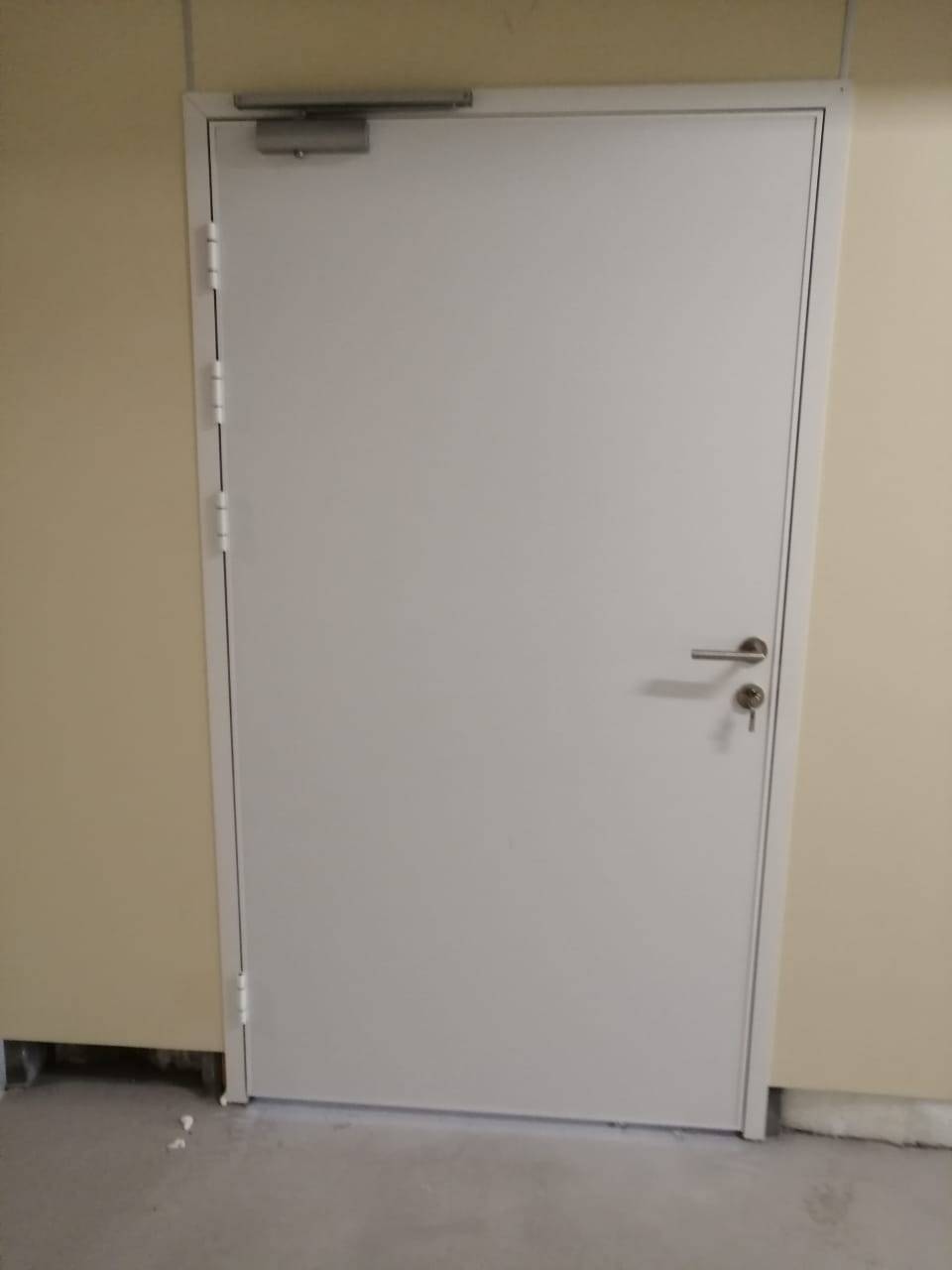 Дверь глухая