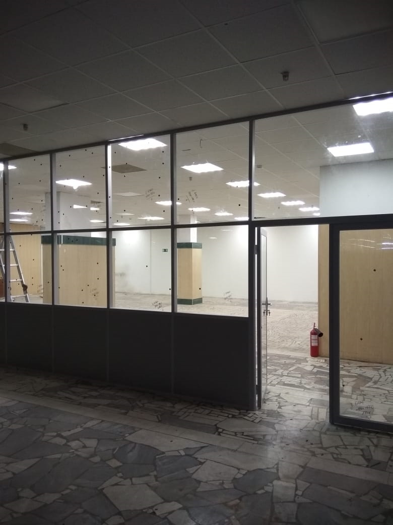 Монтаж каркасных перегородок в БЦ