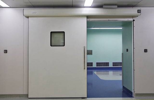 Автоматические откатные двери для больницы