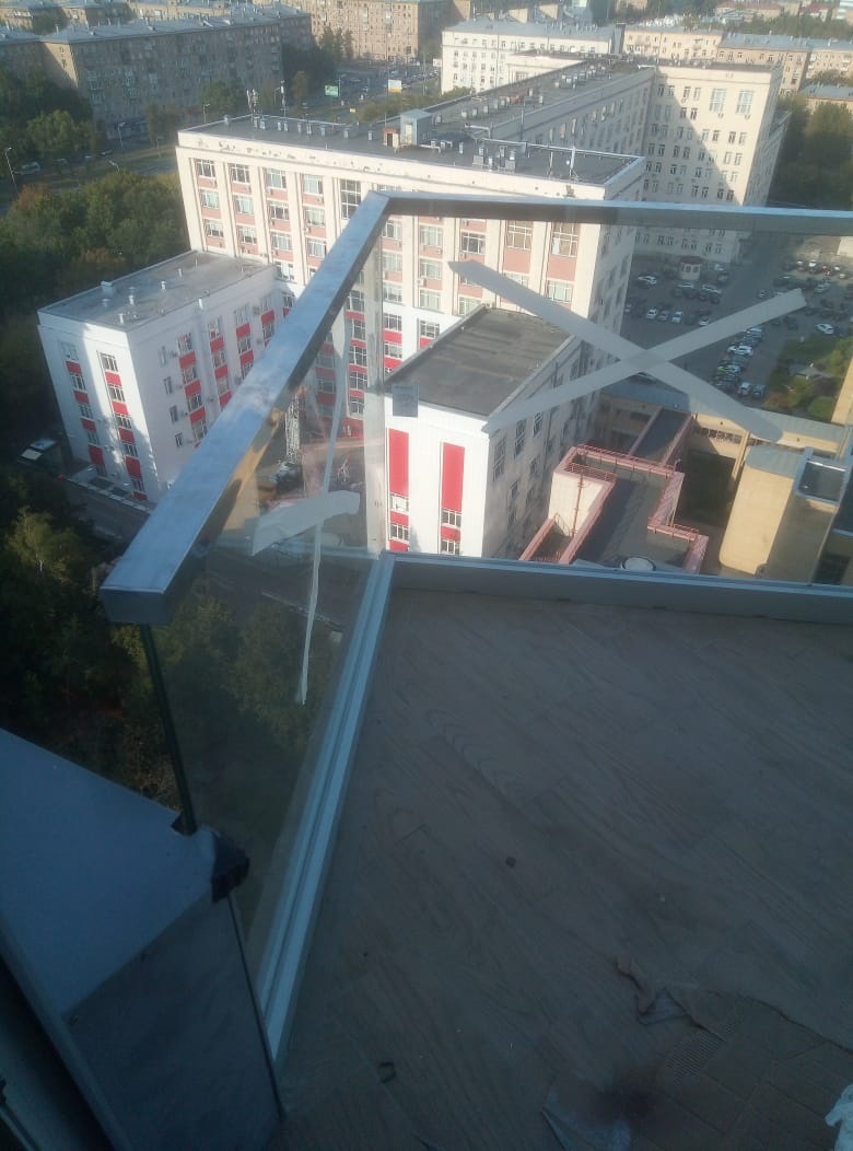 Перила из триплекса