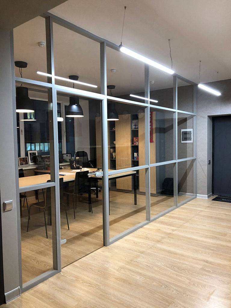 Перегородки в офисе