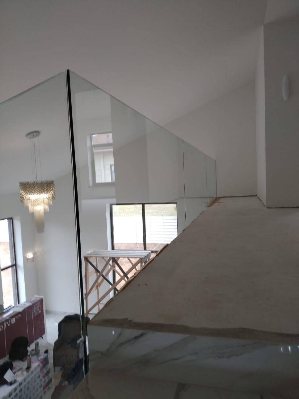 Ограждение из триплекса