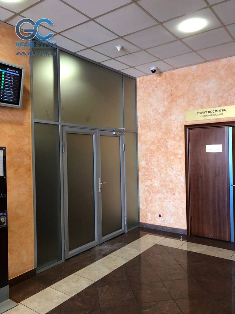 Непрозрачные двери для VIP-зоны