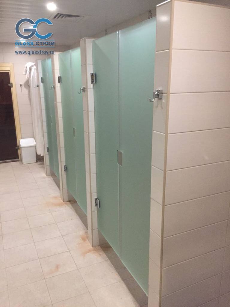 Стеклянные перегородки из закаленного полотна