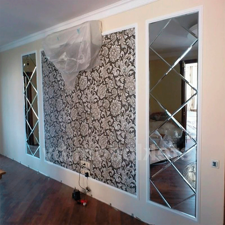 Spiegelfliesen, Wohnung, Zuhause dekoration