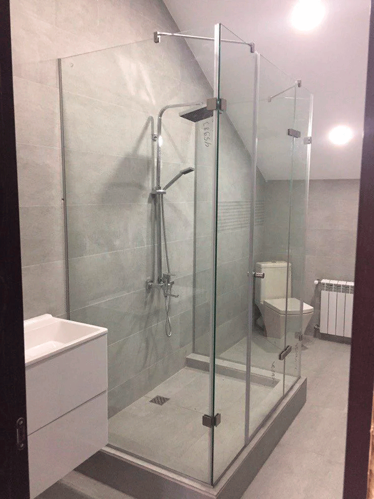  ванная комната с душевым уголком дизайн фото