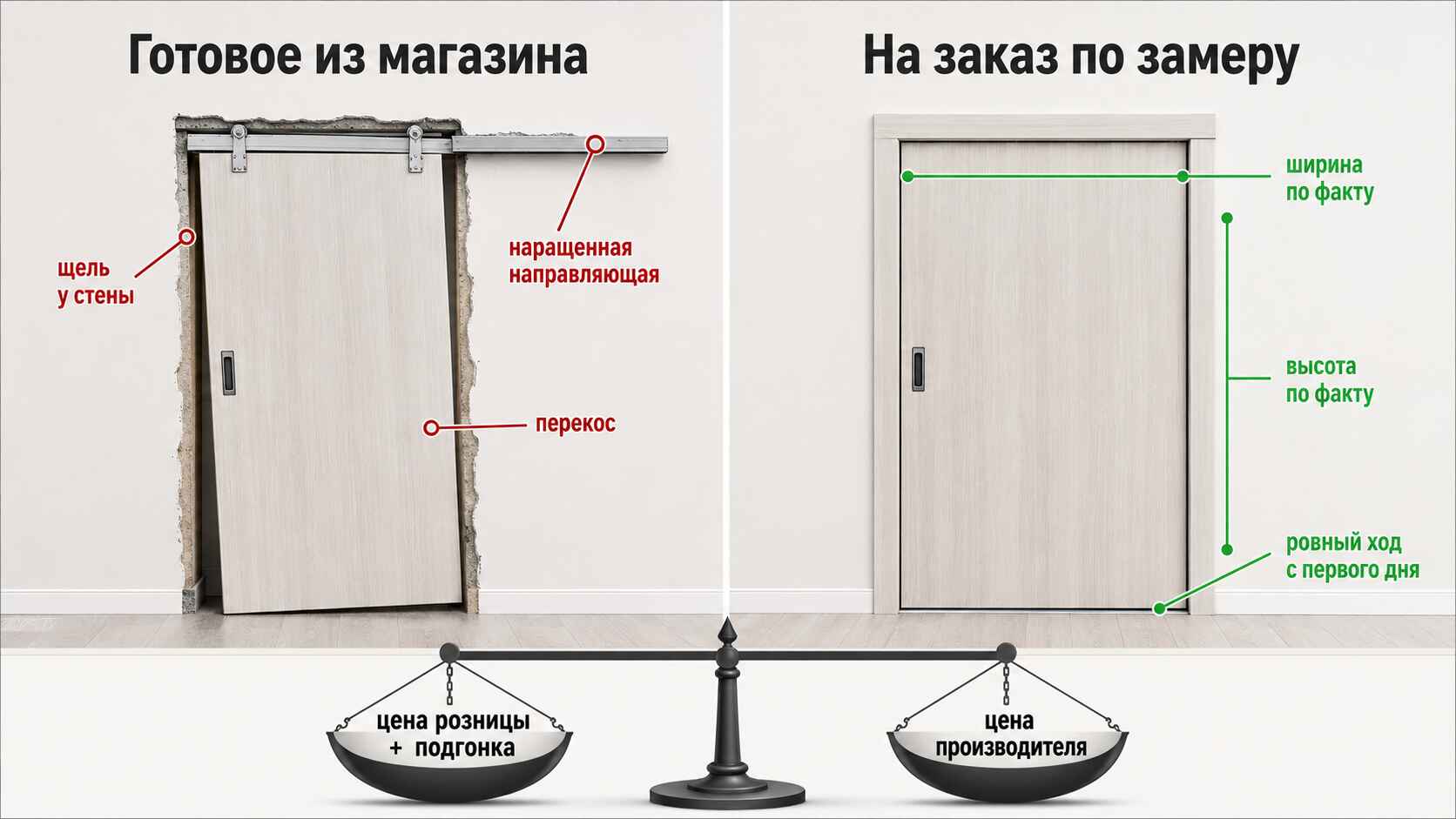 Купить у производителя или взять готовое в магазине?