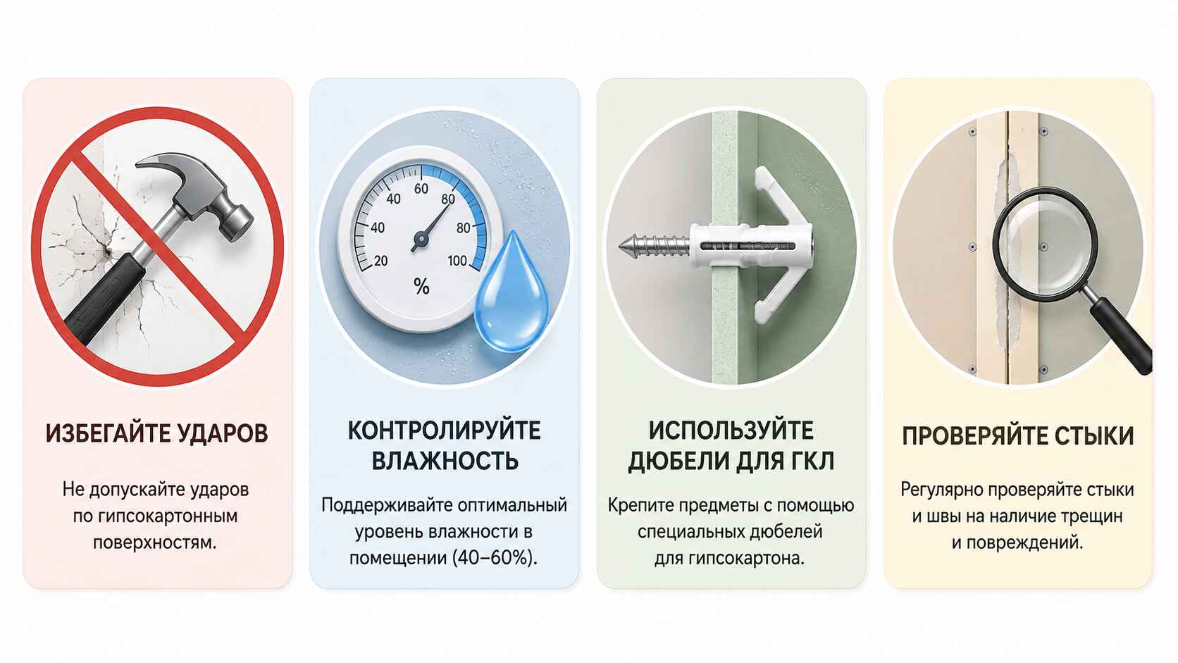 Полезные советы по эксплуатации перегородок из ГКЛ