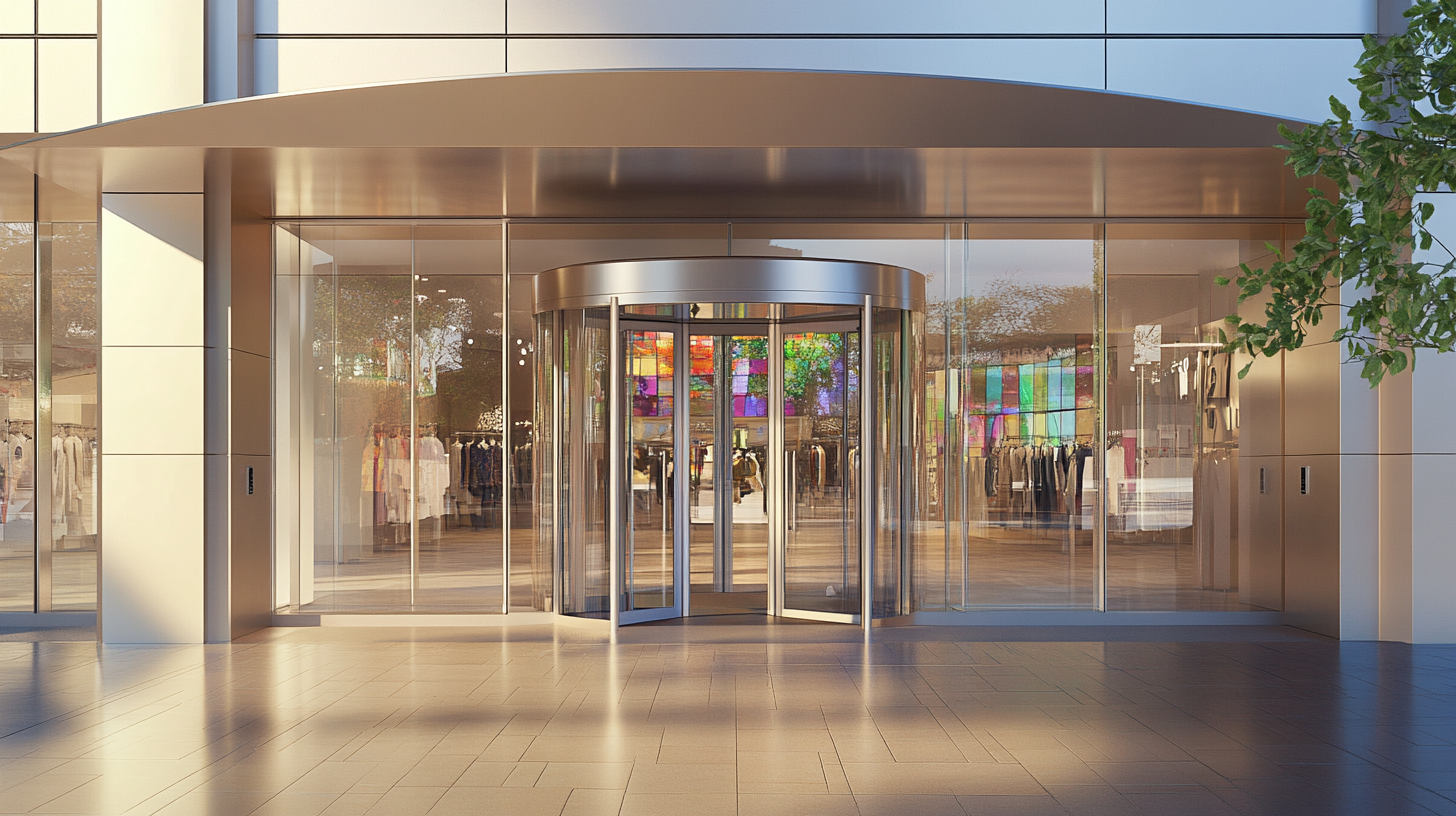 Входная группа карусельного типа