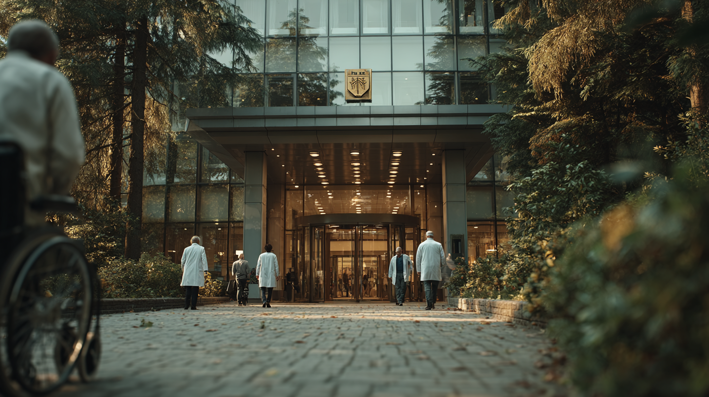 Входная группа больницы