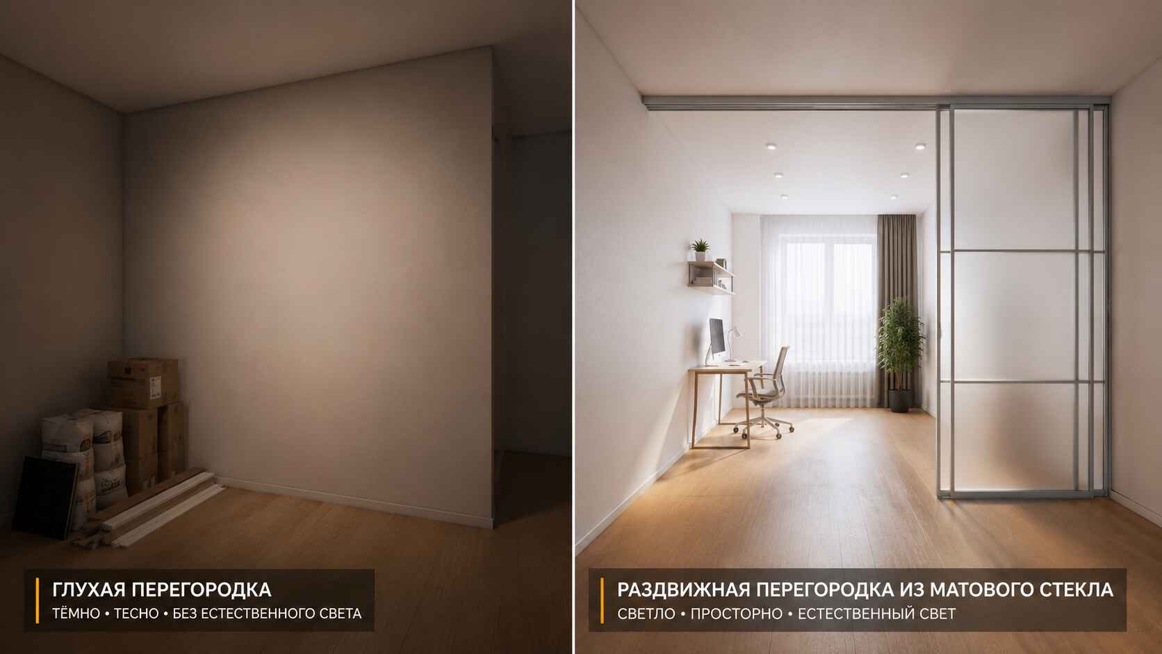 Почему стена — не всегда лучший способ разделить комнату