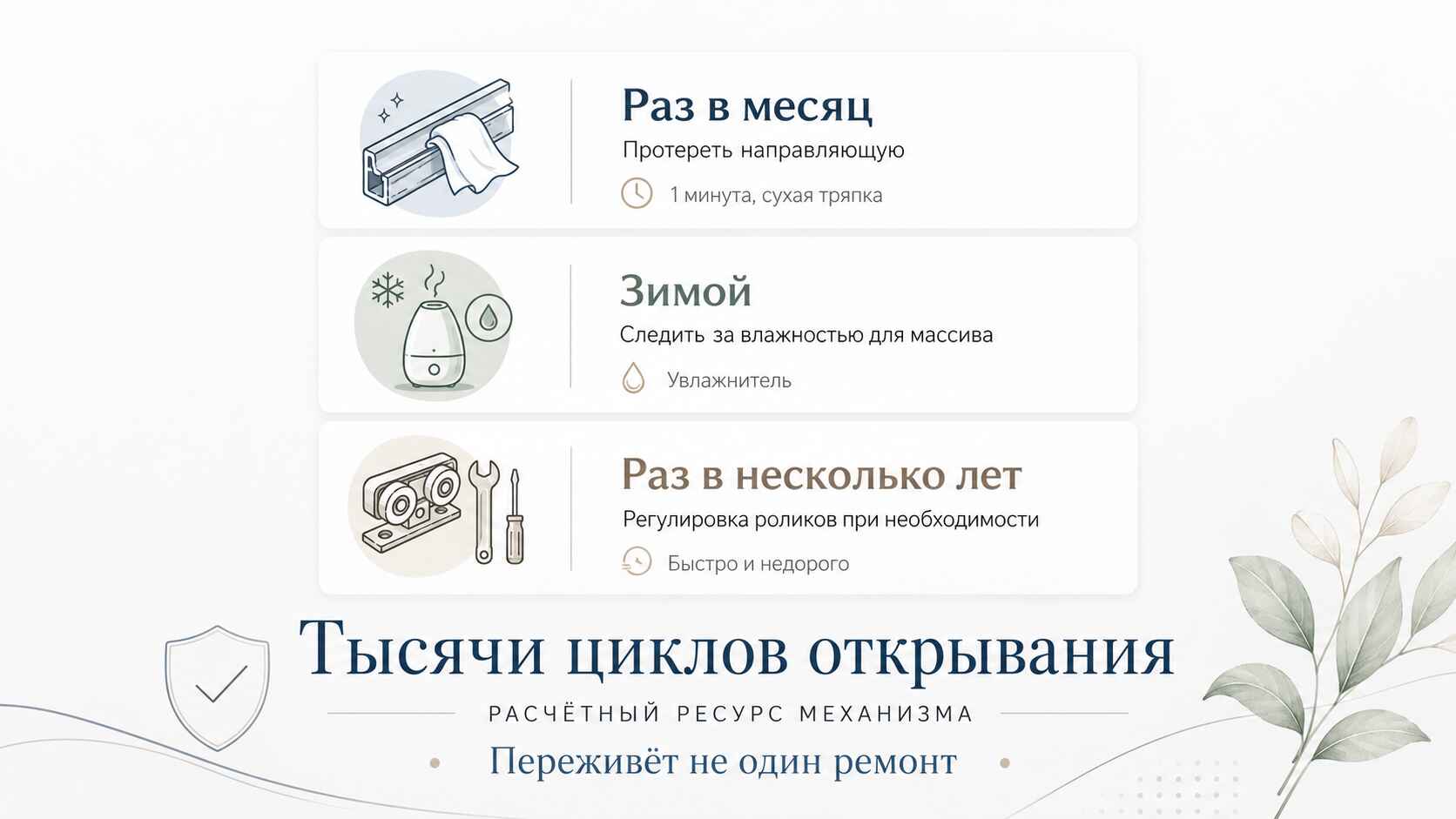 Календарь заботы