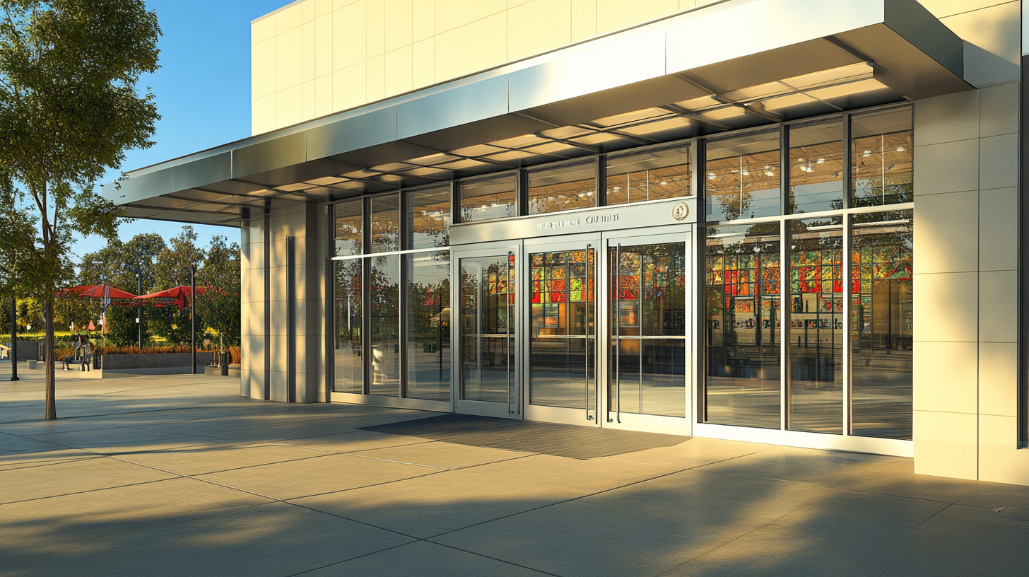 Входная группа магазинов