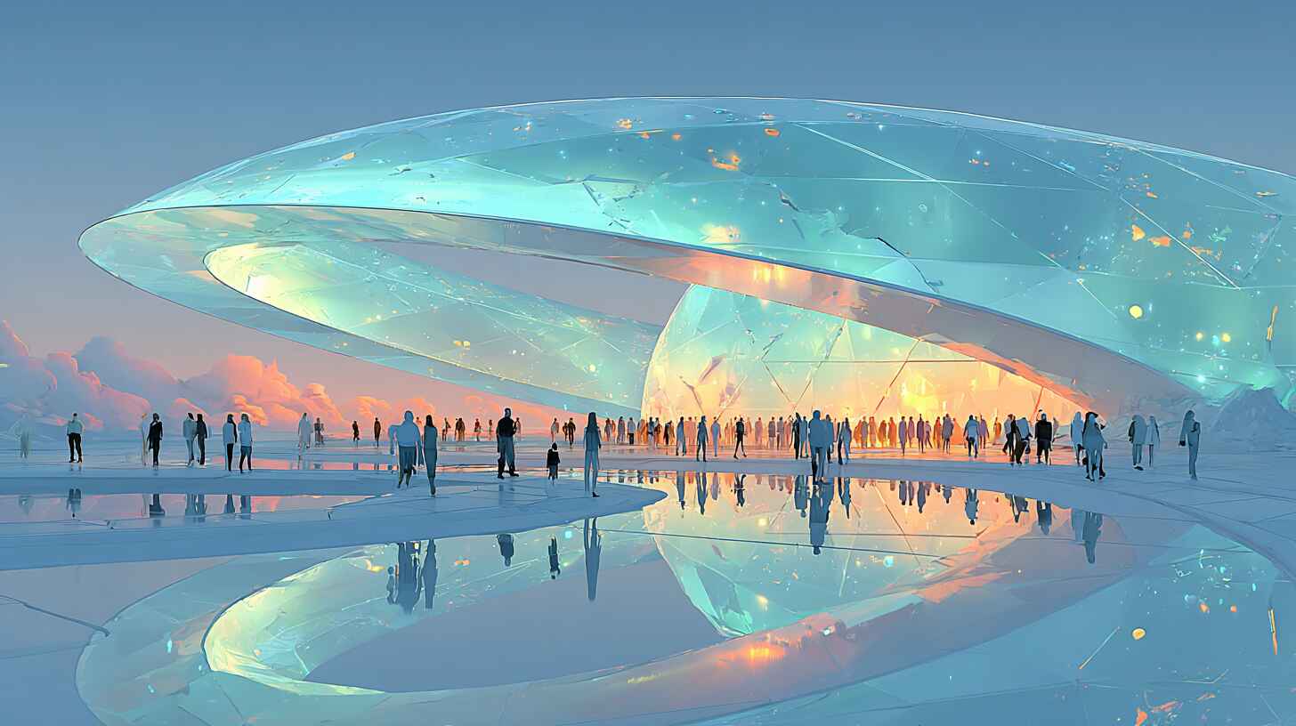 Стеклянные павильоны