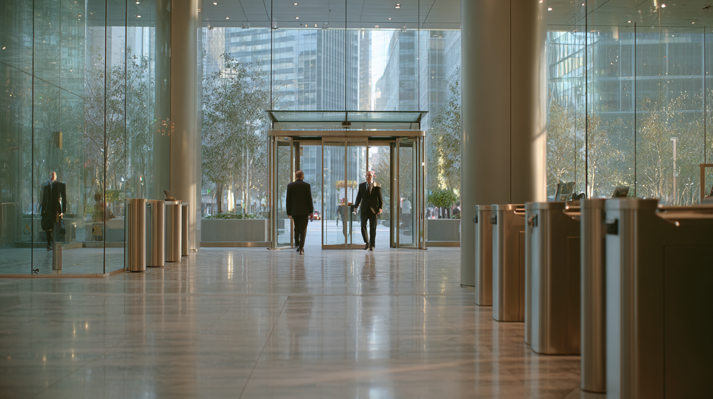 Вход в бизнес-центр