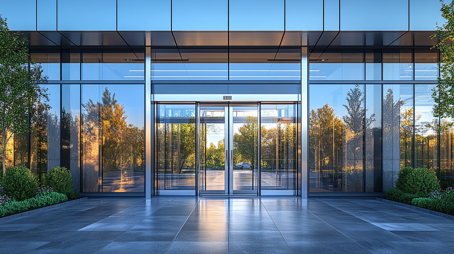 Входная группа раздвижного типа