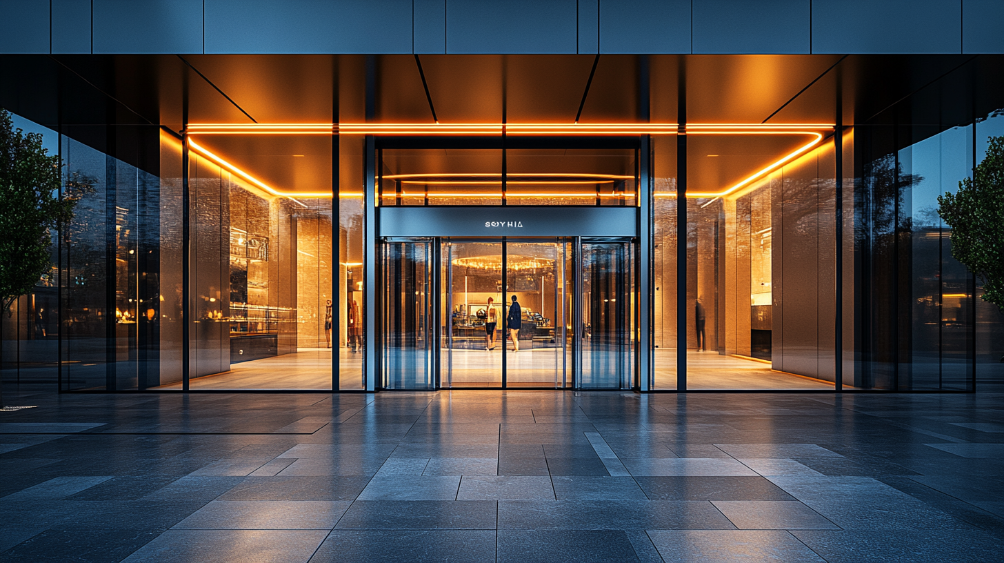 Входные группы для магазинов