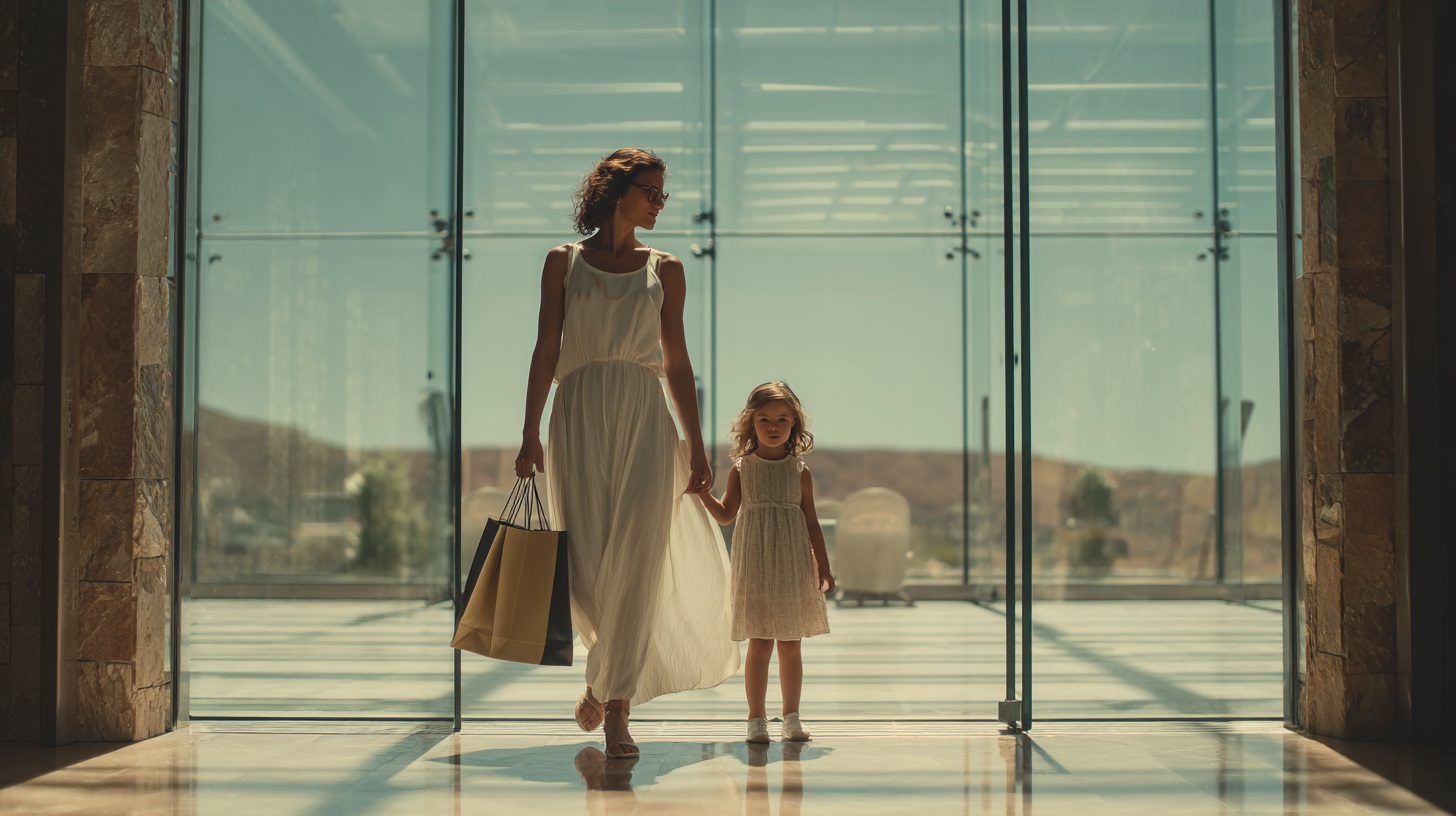 Каркасные стеклянные перегородки для торговых центров