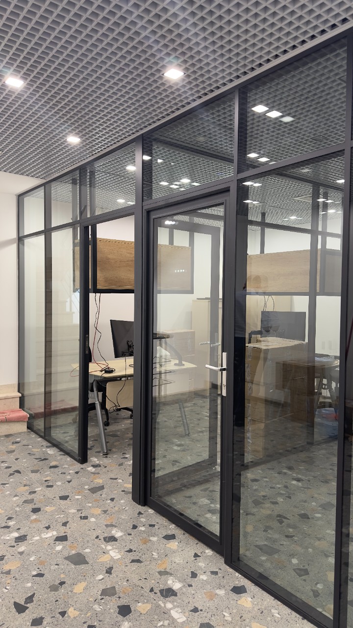 Стационарные перегородки с покраской