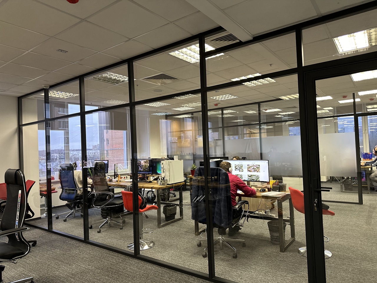 Алюминиевые профили для офисов