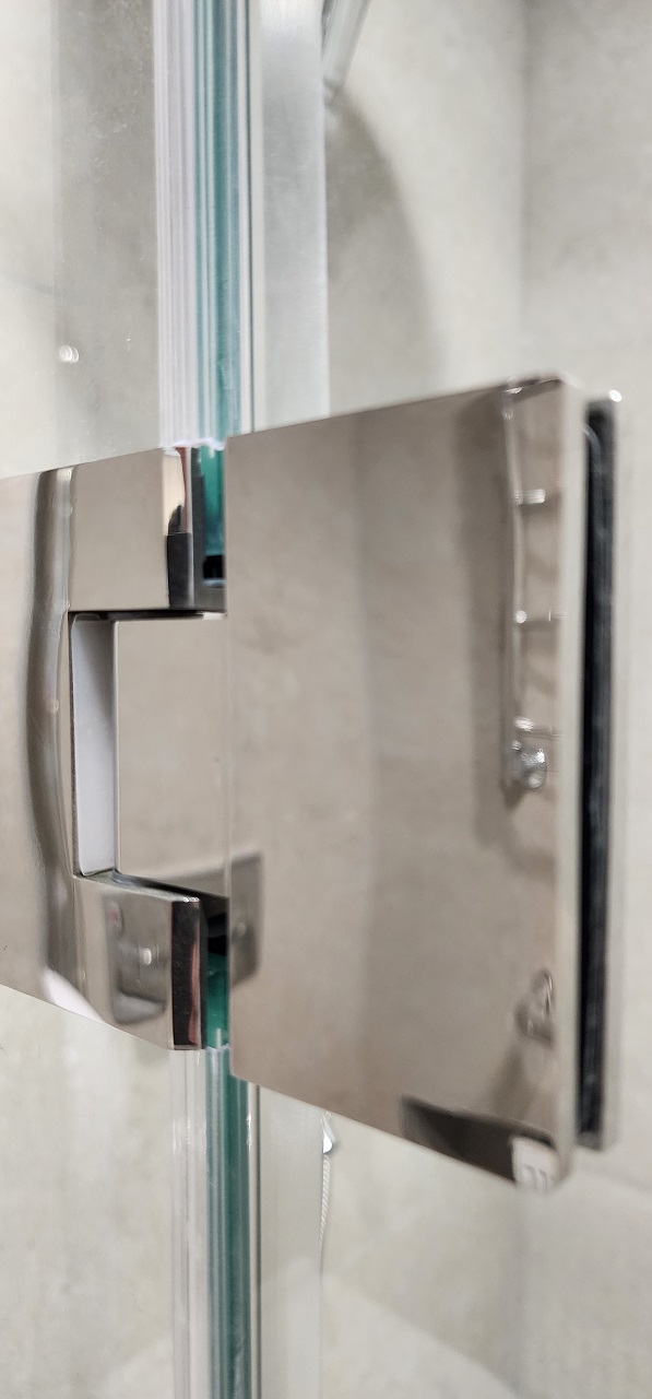 Душевая без двери крепление