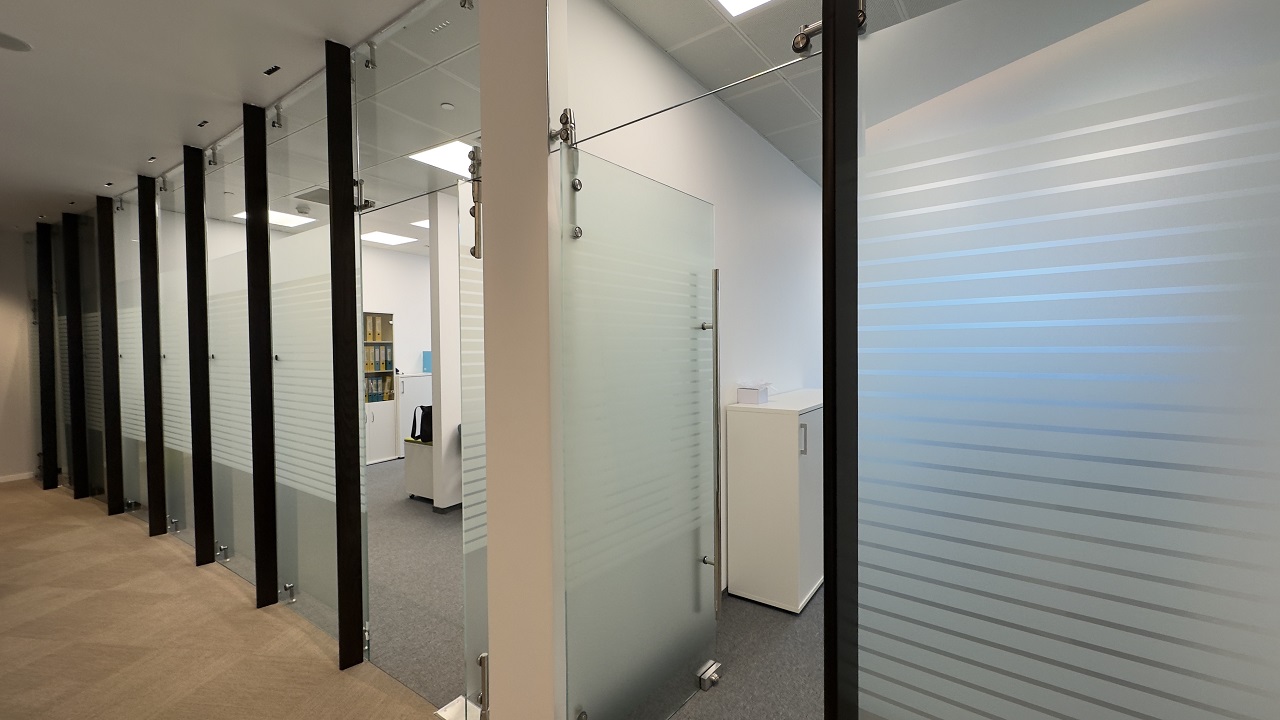 Алюминиевые перегородки для офисов
