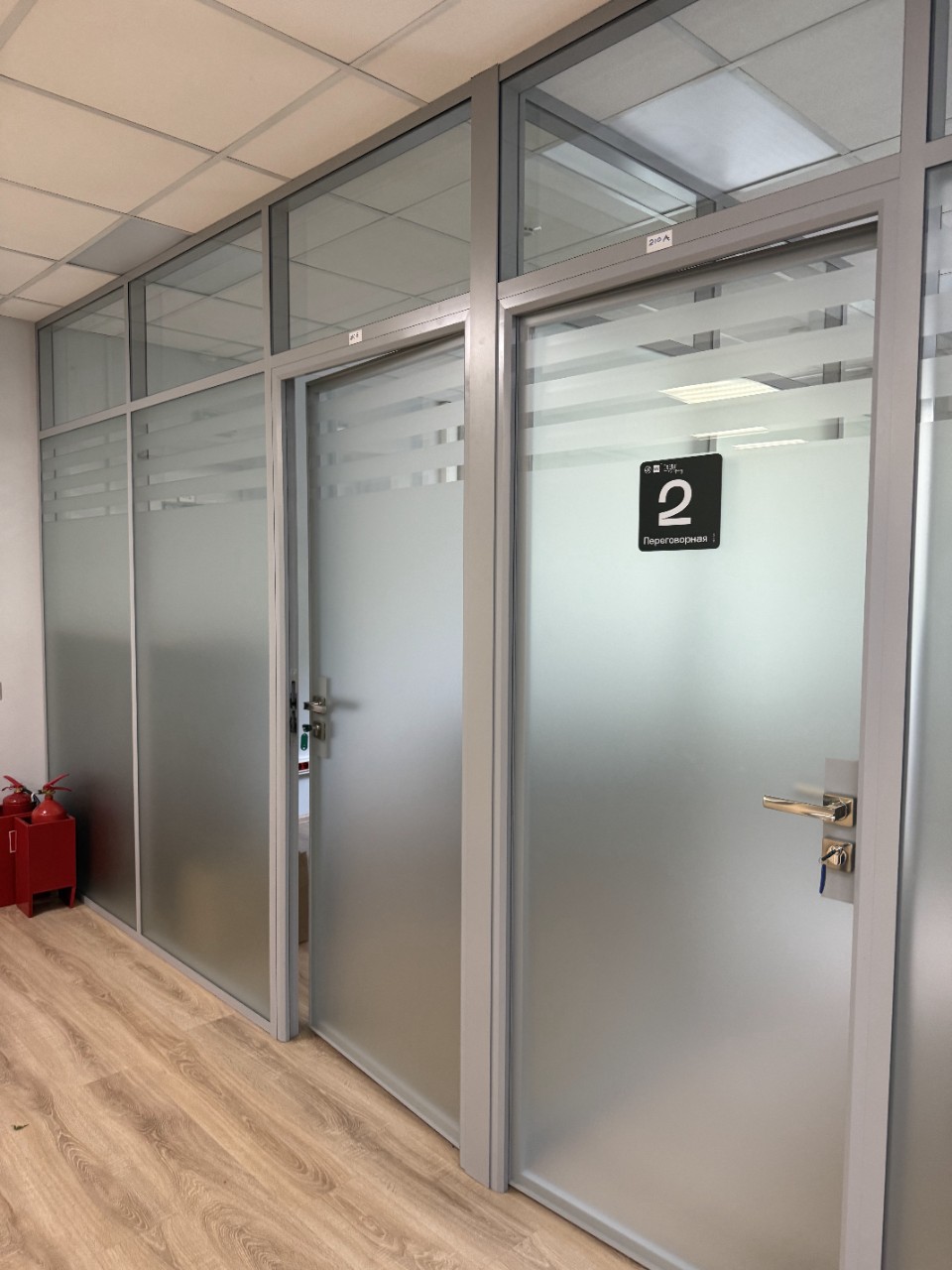 Каркасные перегородки для офисов