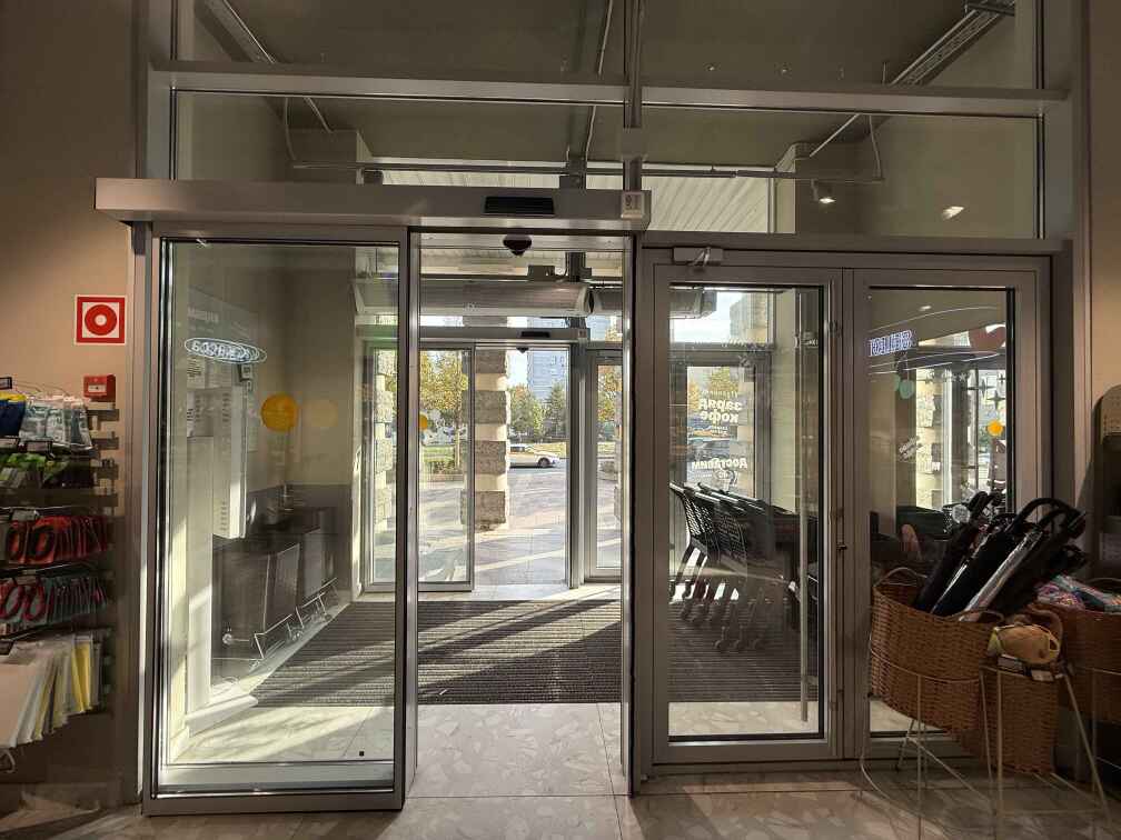 Автоматические двери монтаж