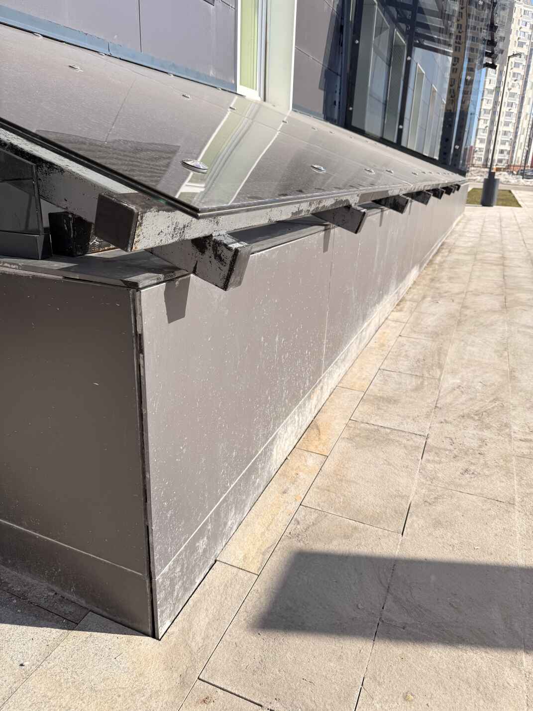 Опоры козырька