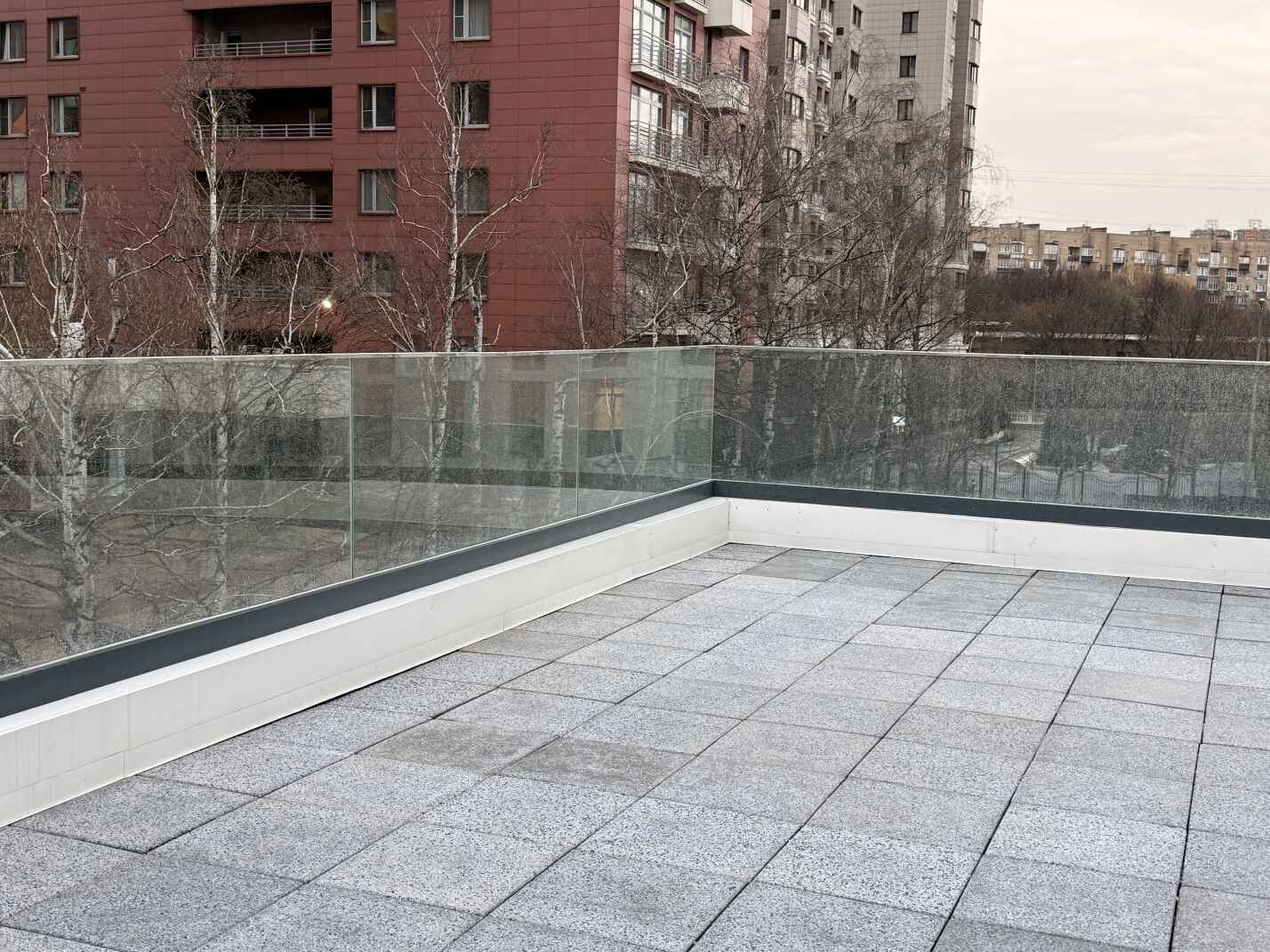 Ограждения из стекла