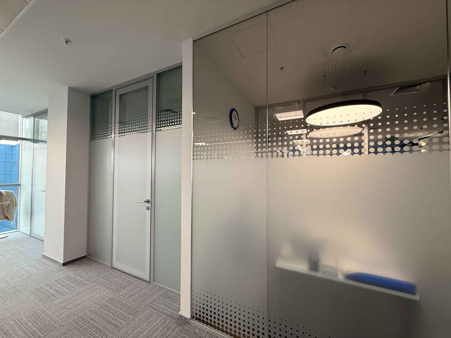 Перегородки с двойным остеклением