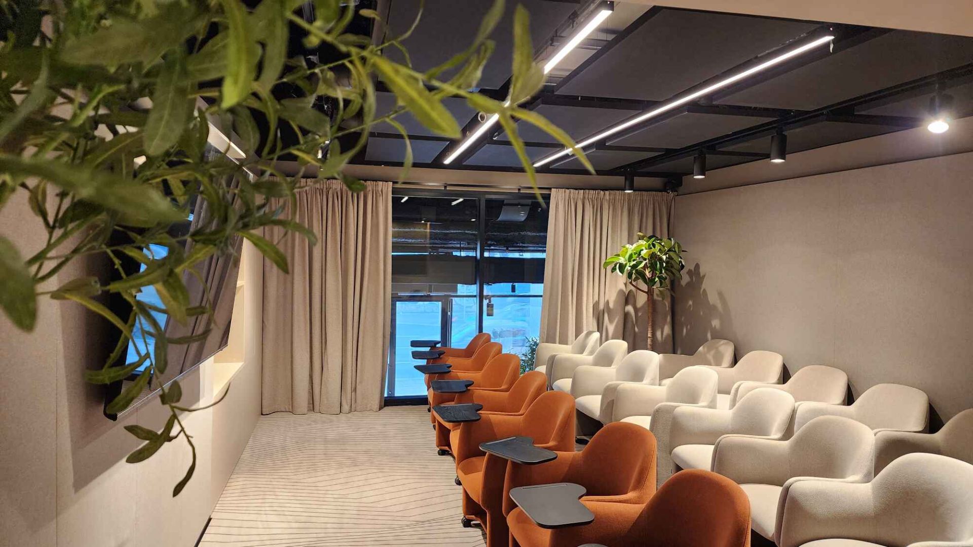 Противопожарные конструкции  залов