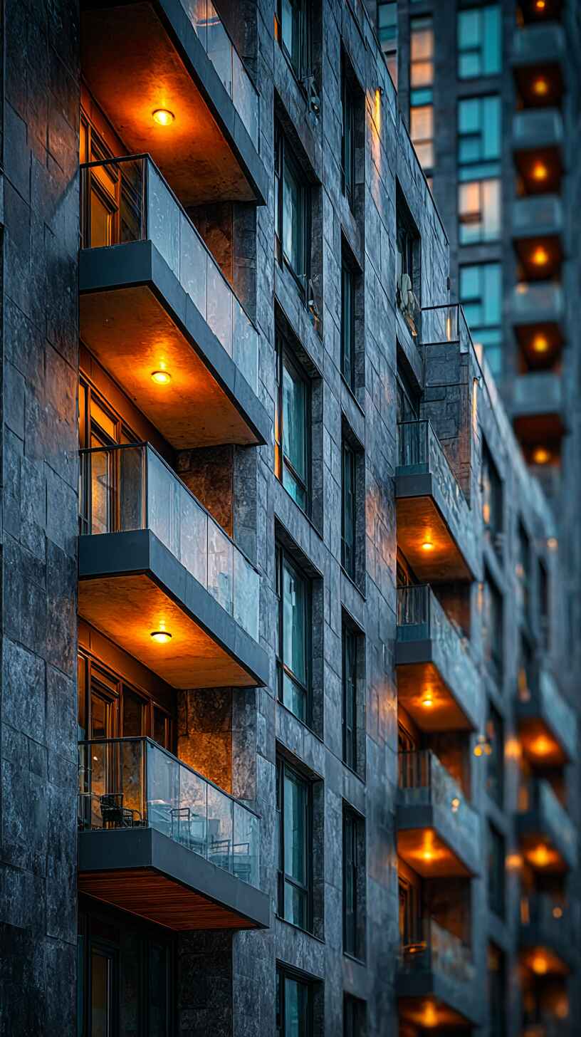 Стеклянные ограждения для балкона