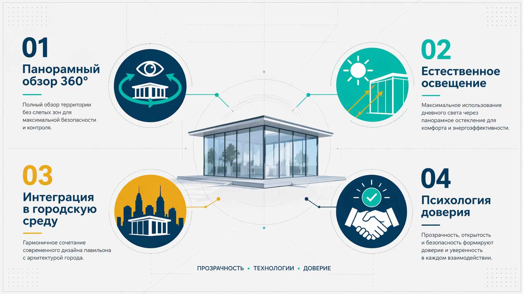 Почему стеклянные павильоны так популярны