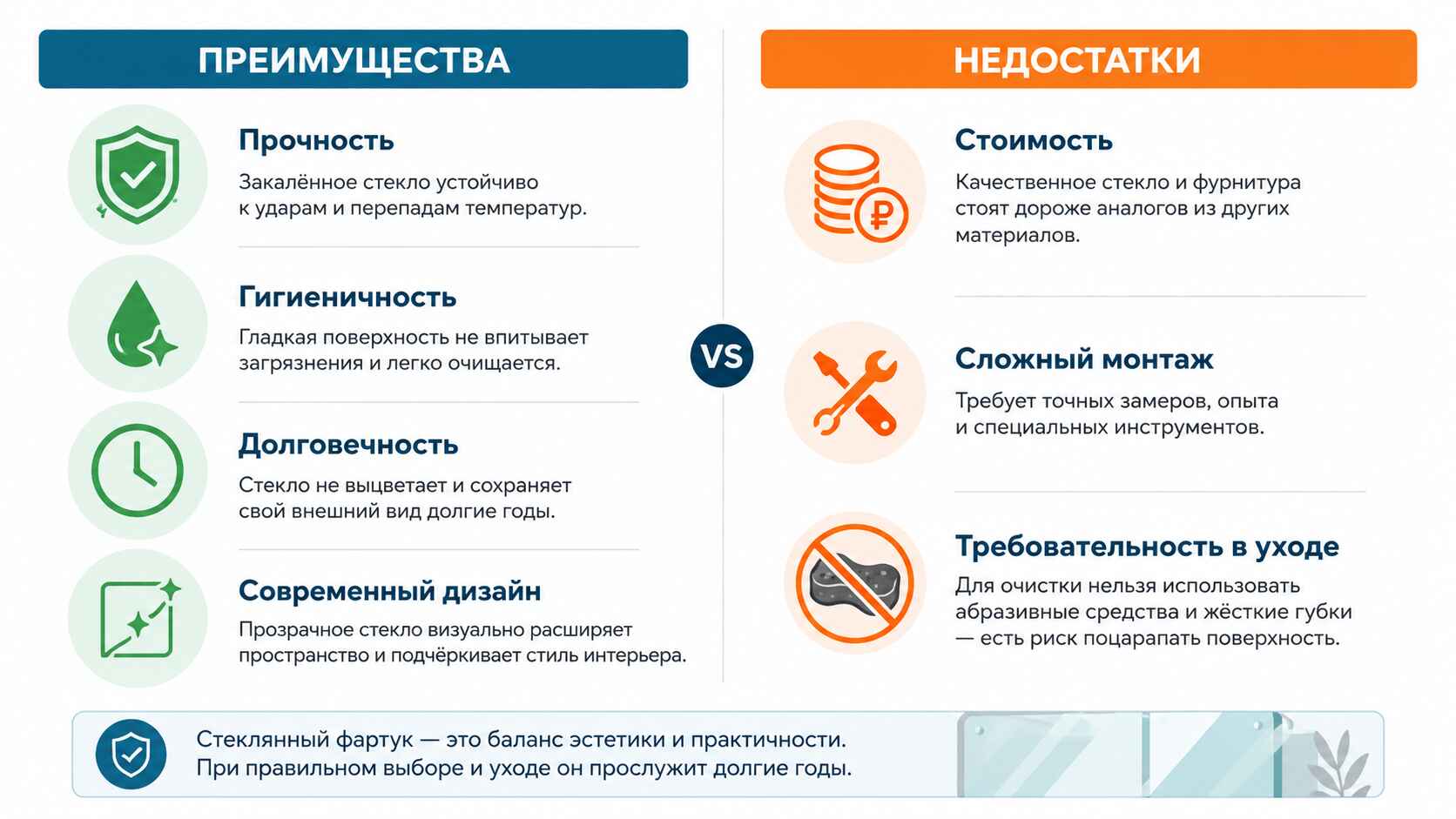 Преимущества и недостатки