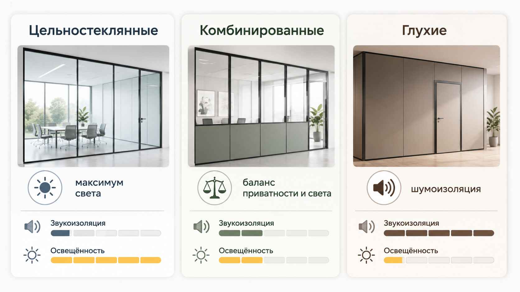 Виды комбинированных перегородок и конструктивное решение