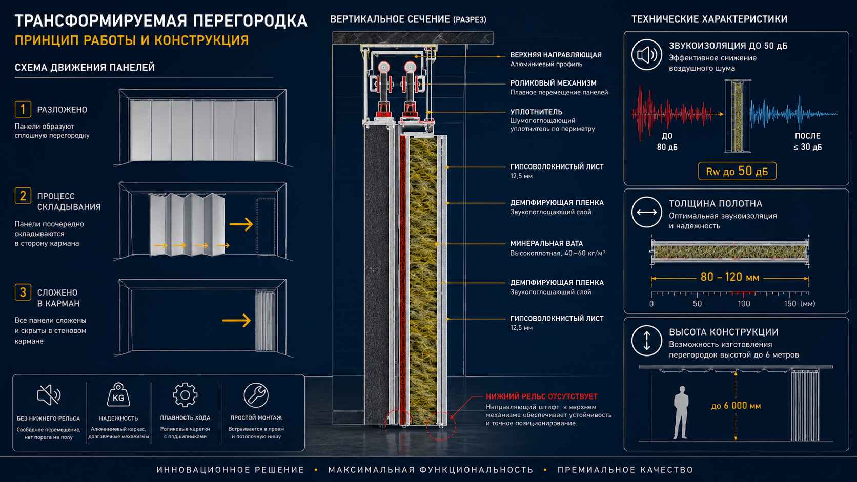 Что такое трансформирующаяся перегородка
